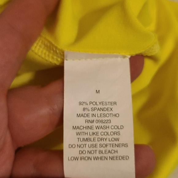 Women's Athletic Set Champion Yellow Small - Picture 6 of 6